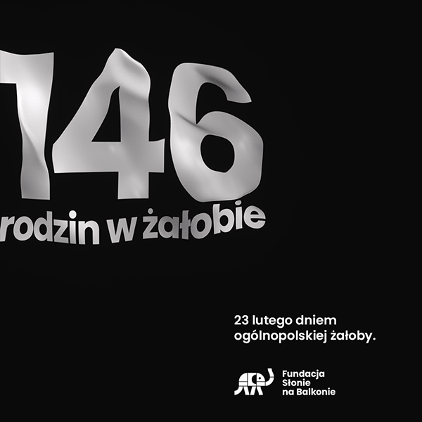 146 rodzin w żałobie - 23 lutego dniem ogólnopolskiej żałoby